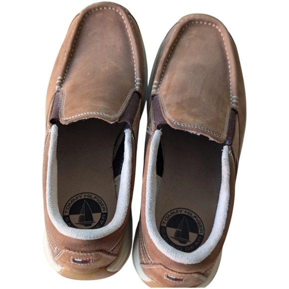 Tommy Hilfiger Men's Brazen Sailing Boat Shoe (Cognac) - Picture 5 of 8